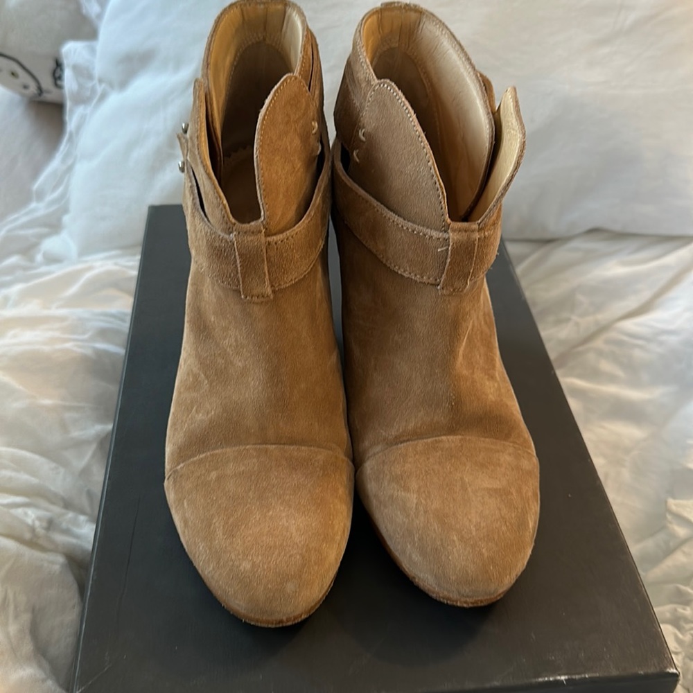 Rag & Bone booties in suede